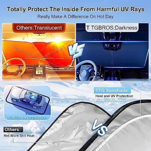 Custom Fit Windshield Sun Shade for GMC Terrain 2018-2025