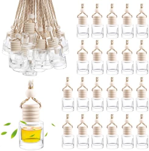 50 Pc Car Air Freshener Diffuser Bottle Set