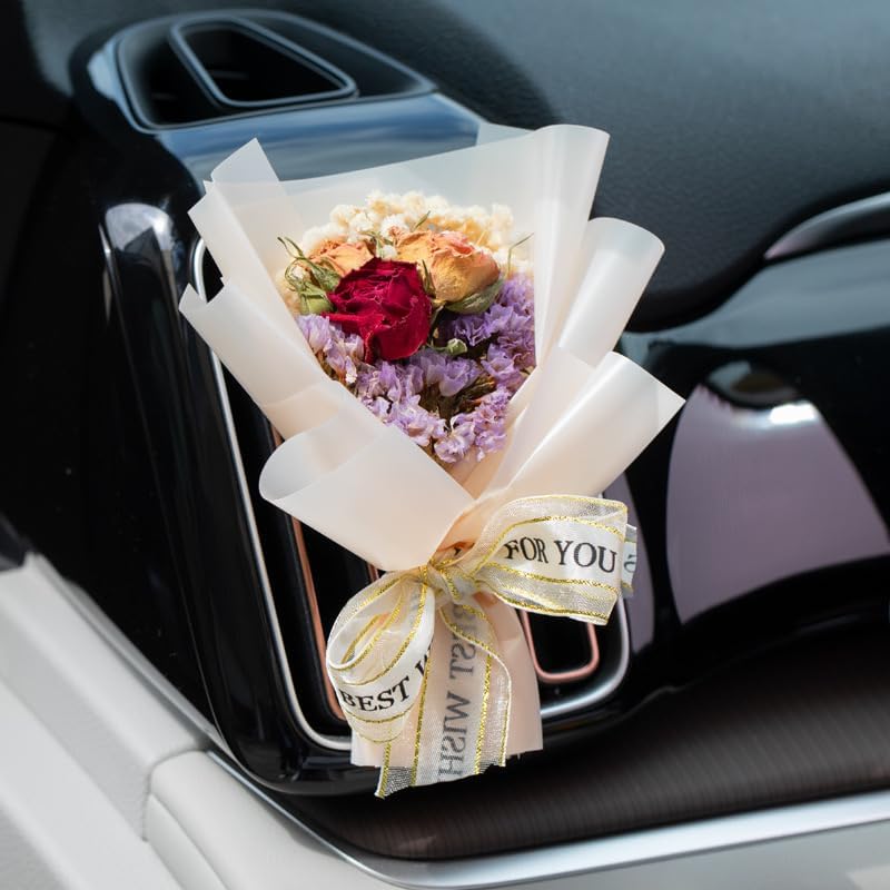 Small Bouquet Car Air Freshener Vent Clip Decoration