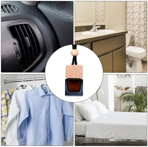 30Pcs Hanging Car Air Freshener Diffuser Bottles