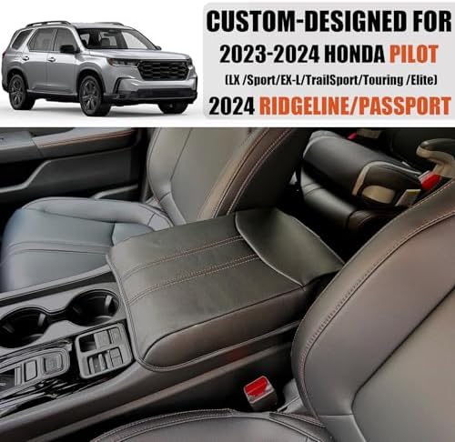 ANMOSVO Center Console Cover for Honda Pilot 2023-2025