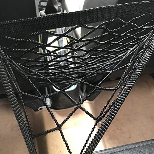 2-Layer Car Mesh Organizer Seat Back Net Bag