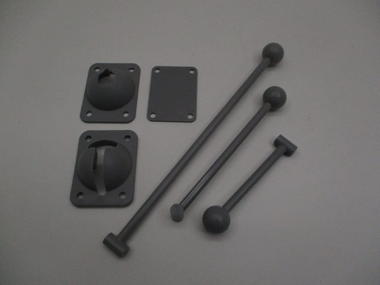 Truck Van Cargo Trailer Gray Plastic Door Holder Kit
