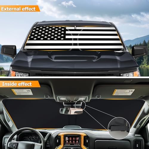 Bestview Windshield Sun Shade Custom Fit for 2011-2020 Toyota Sienna