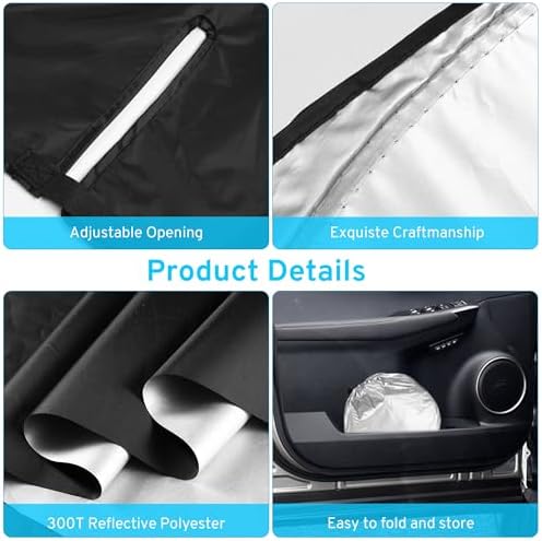 XHRING Windshield Sun Shade for Volvo XC40 2023-2026