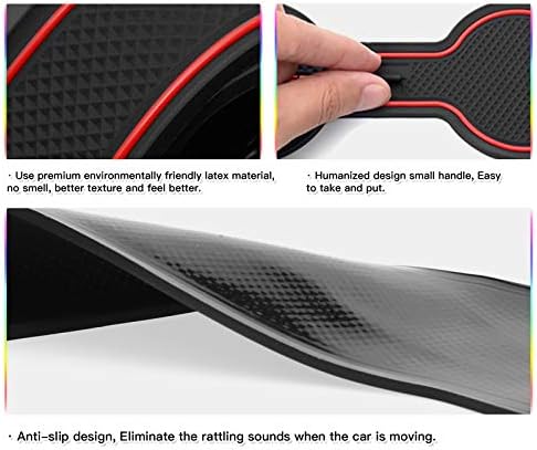 SKTU 2021-2026 Chevy Trailblazer Door Slot Mat Red