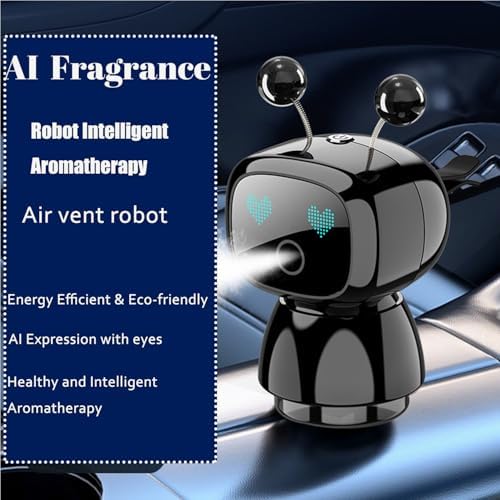 Robot Intelligent Aromatherapy Machine Smart Cute Robot Car Air Freshener V3