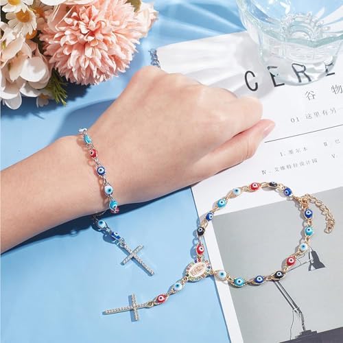 Evil Eye Cross Car Hanging Decor Accessory