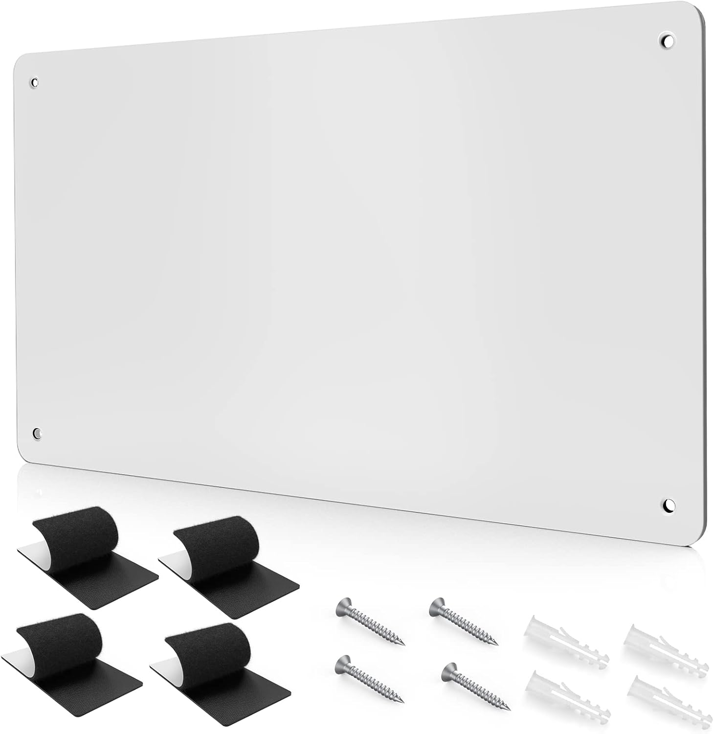 177 x 118 White Metal Magnetic Board