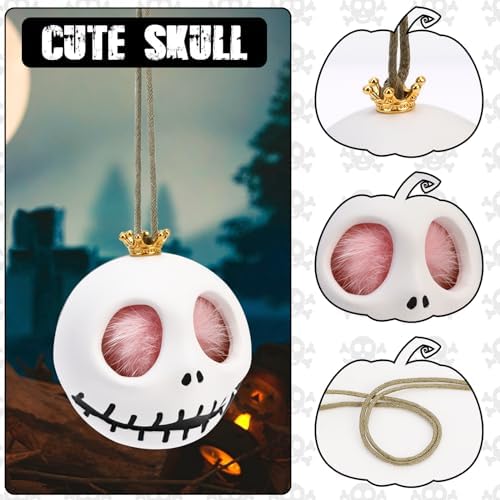 Cool Skull Car Hanging Ornament for Halloween