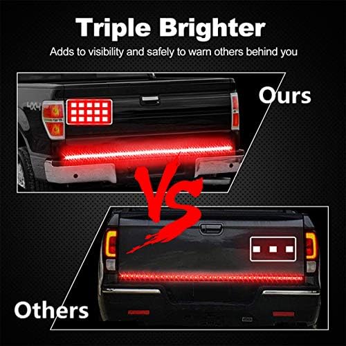 Goodream Tailgate Light Bar 504 LEDs 60 Inches 12V Waterproof LED Strip