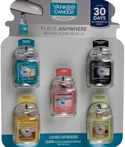 Yankee Candle Car Jar 5-Pack Air Fresheners