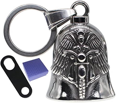 Motorcycle Bell With Hanger - Luck Charm And Keychain