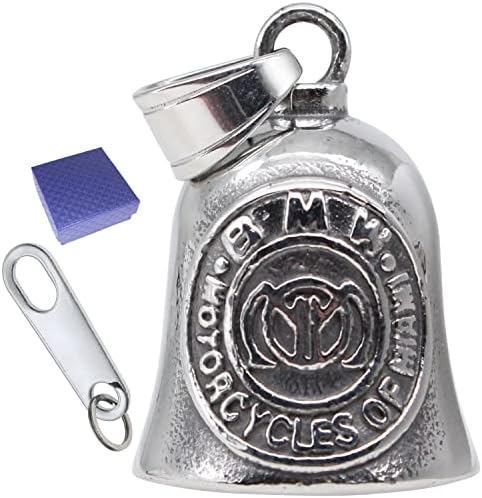 Motorcycle Bell with Hanging Keychain for Good Luck Travel