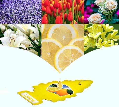 Natural Scented Tea Paper Car Air Freshener 8PCS