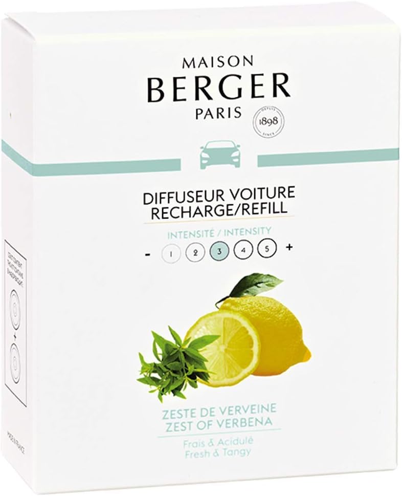 Set of 2 Lampe Berger Car Odor Diffuser Refill