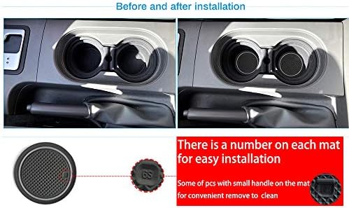 auovo Anti Dust Mats for Xterra and Frontier Door Pockets