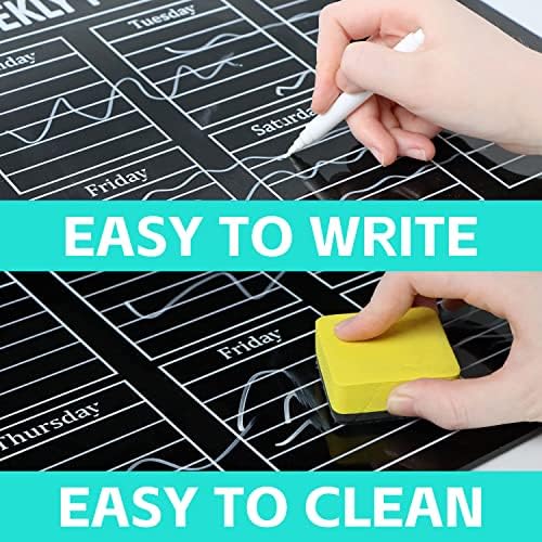 DARENYI Magnetic Dry Erase Calendar Board Set