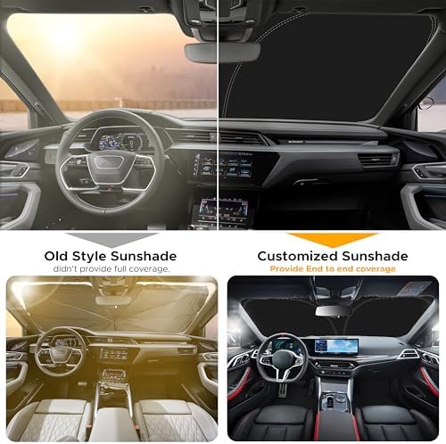 EcoNour Sunshade Windshield Cover for Toyota Highlander 2020-2025