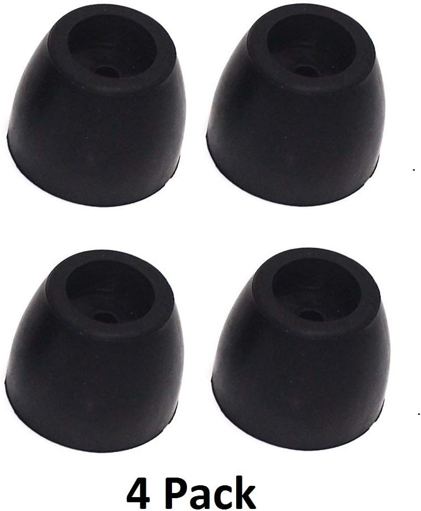4-Pack Rubber Bumper Stop Cone for Trailer Ramp Door
