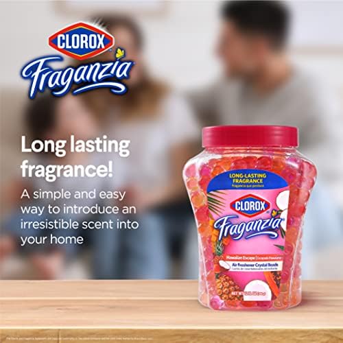 Clorox Fraganzia Crystal Beads Air Freshener Hawaiian Escape 12 Oz