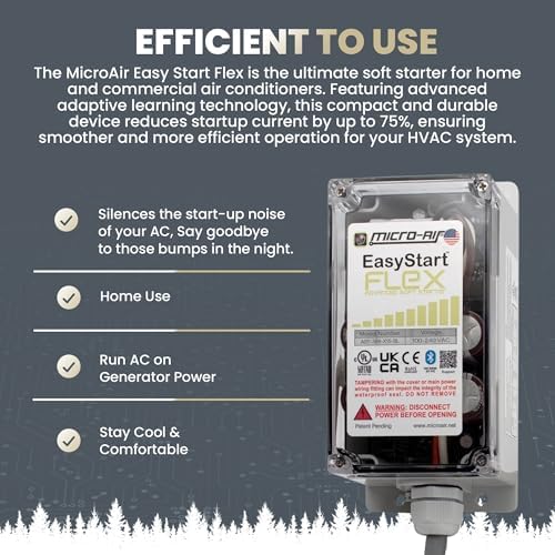 Micro-Air EasyStart FLEX 398 - Bluetooth Soft Start Kit for AC RV and Commercial Use