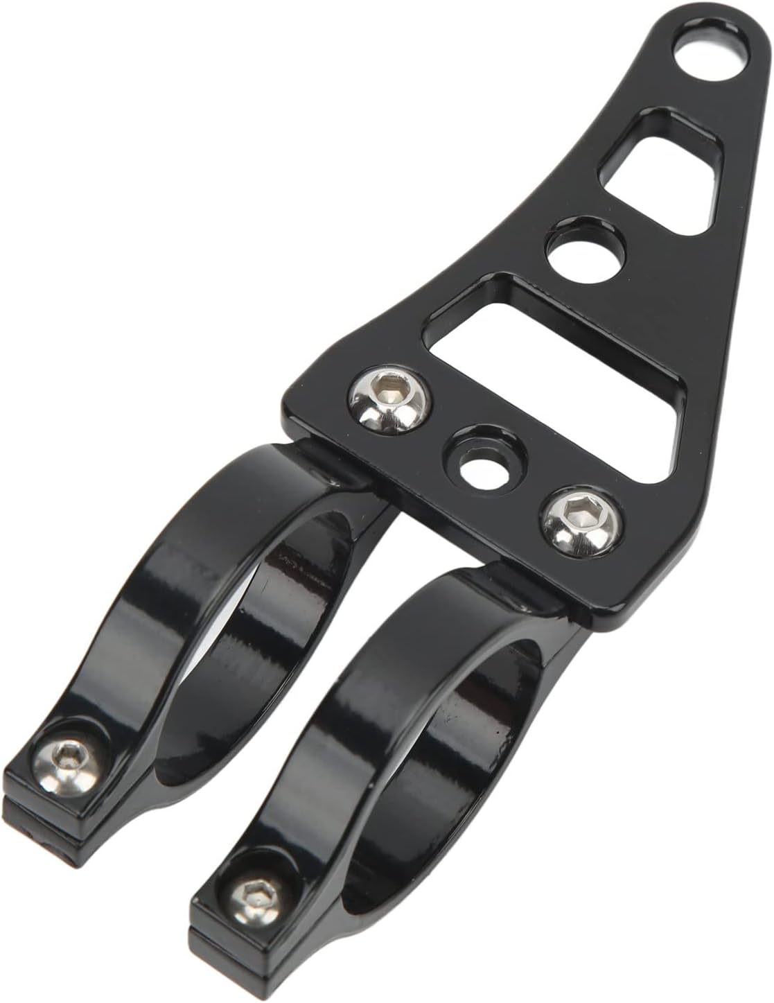 Keenso Fork Headlight Mount Bracket 2 Pcs Aluminum Alloy Holder Clamps