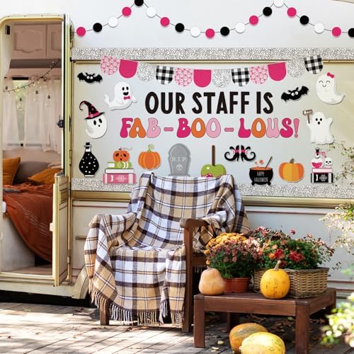 97Pcs Halloween Ghost Bulletin Board Decoration Set