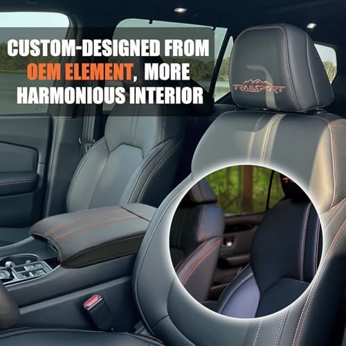 ANMOSVO Center Console Cover for Honda Pilot 2023-2025
