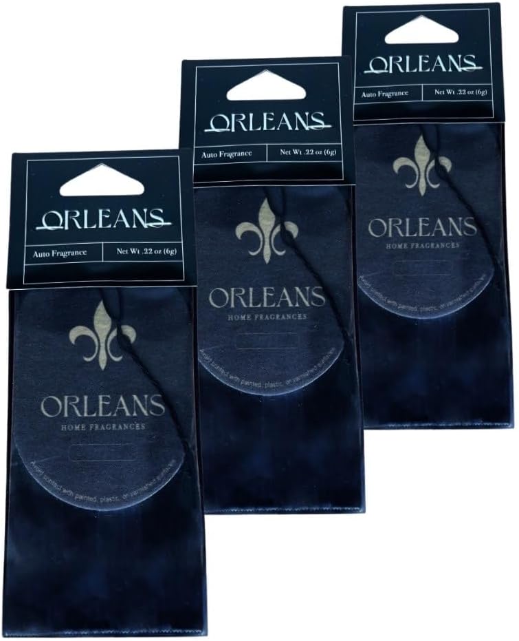 Orleans Auto Fragrance Cashmere 3 Pack