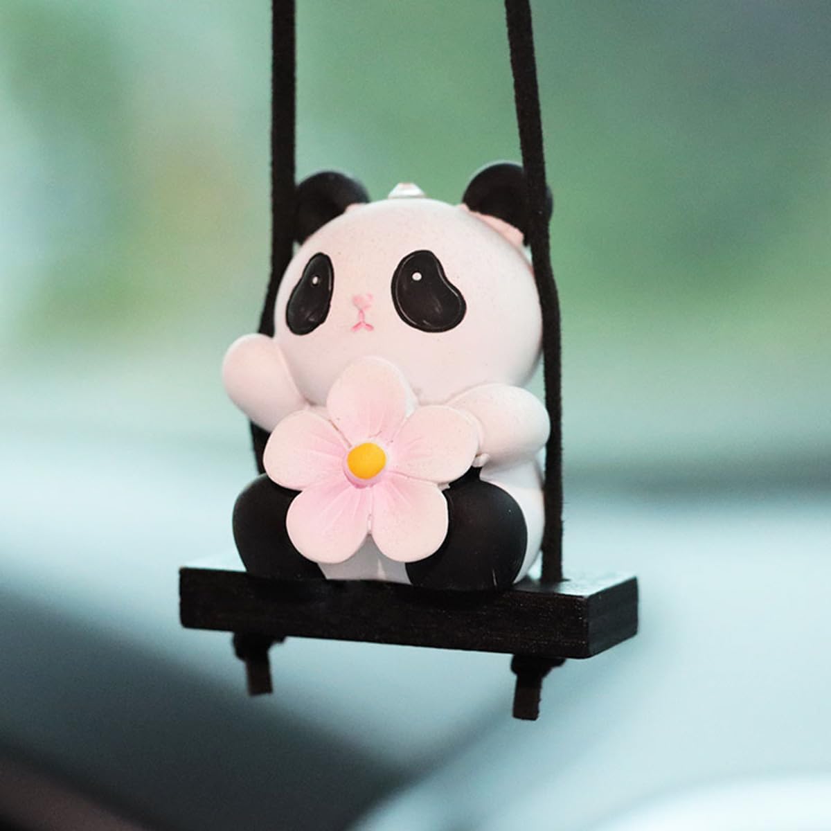 Cute Swinging Cartoon Animal Car Hanging Ornament Panda