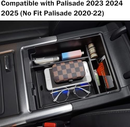 TACOBRO Center Console Organizer for Hyundai Palisade 2023 2024 2025