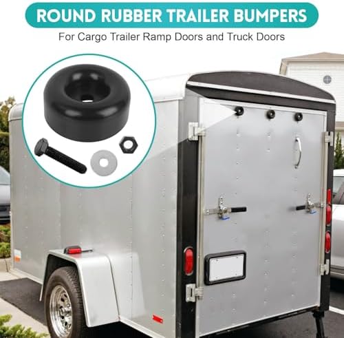 EINDER Trailer Ramp Door Bumpers 4pcs Replacement Set