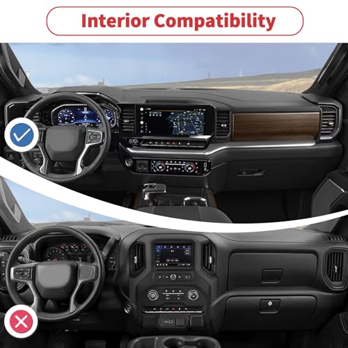 Linskip Purple Shift Knob Trim Kit for 2022-2025 Silverado