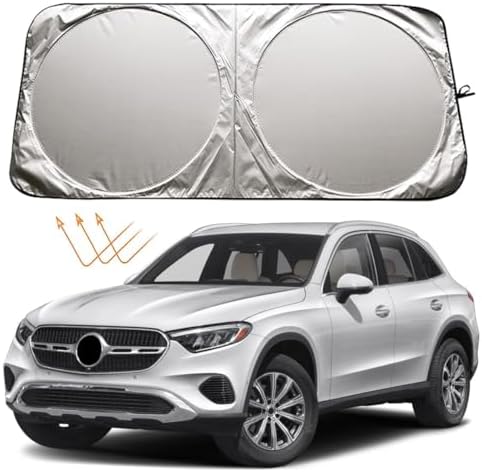XHRING Windshield Sun Shade for Mercedes Benz