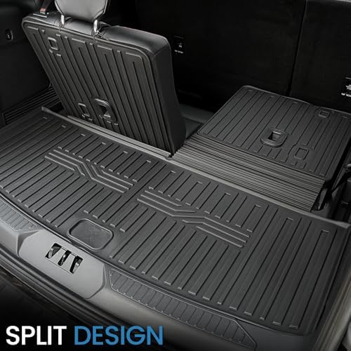 JOULARISE Ford Explorer Cargo Mat with Backrest 2020-2025