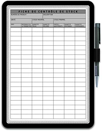 Djois Tarifold ES 194117 Pack of 2 A4 Clipboard Magneto Memo Black