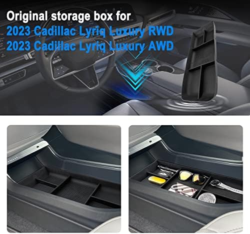SHAOHAO Cadillac Lyriq 2023-2025 Center Console Organizer