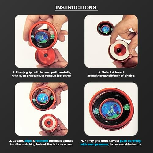 Solar System Fidget Spinner with Aroma Diffuser