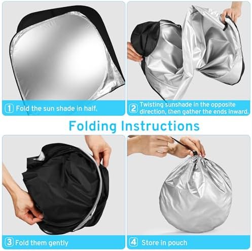 XHRING Windshield Sun Shade for Volvo XC40 2023-2026