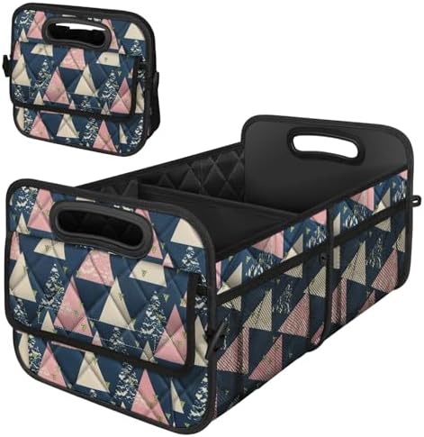 Deosk Trunk Organizer with 6 Big Pockets 50L Waterproof for Car SUV