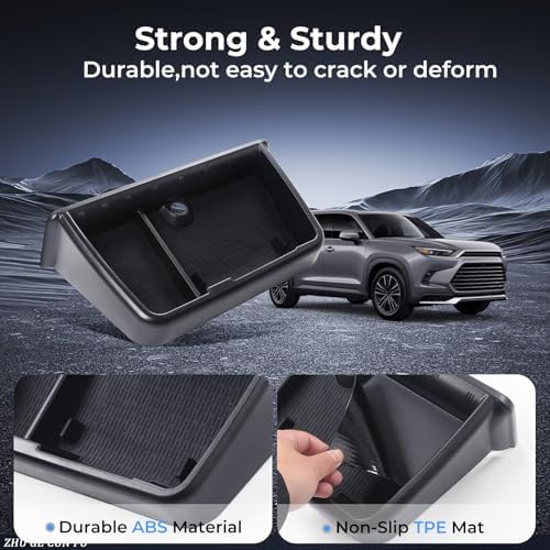 Dashboard Behind Screen Storage Box for Toyota Grand Highlander 2024 2025