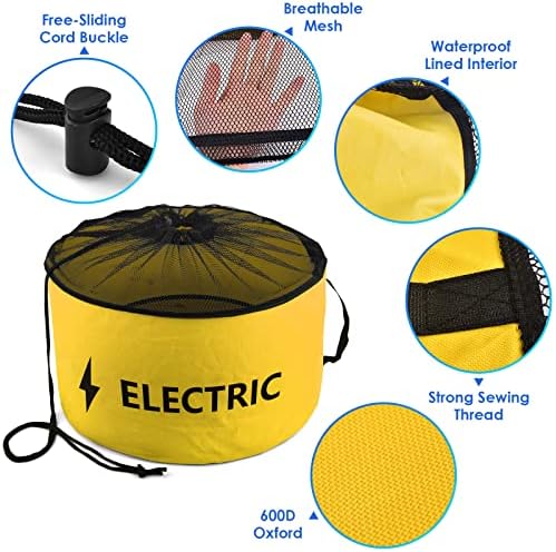 ERKOON 4-Pack Waterproof RV Hose Storage Bags