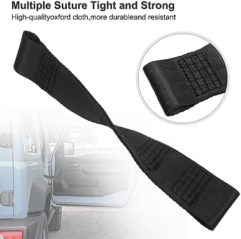 PYGHAP Jeep Door Limiting Straps 2PCS Heavy Duty Adjustable