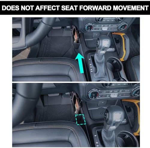 TOPINSTALL Gear Shifter Organizer for Ford Bronco 2021-2025