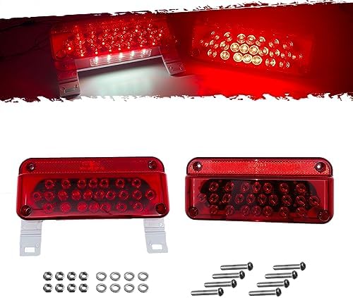 TCTAuto Camper LED Tail Light Set Left Right