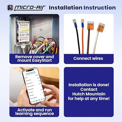 Micro-Air EasyStart FLEX 398 - Bluetooth Soft Start Kit for AC RV and Commercial Use
