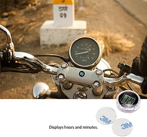 DDSKY Waterproof Motorcycle Digital Clock 4-Pack 11 Inch Diameter