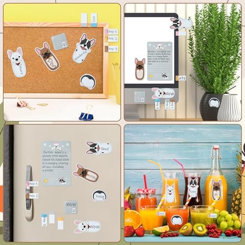 Xqumoi French Bulldog Sticky Notes Set 550 Sheets