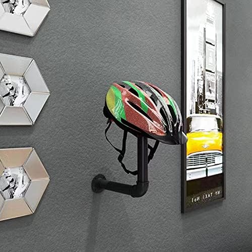 PEI Motorcycle Helmet Holder Wall Mount Rack